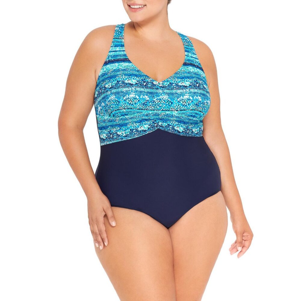 Krista Plus Size One Piece Swimsuit